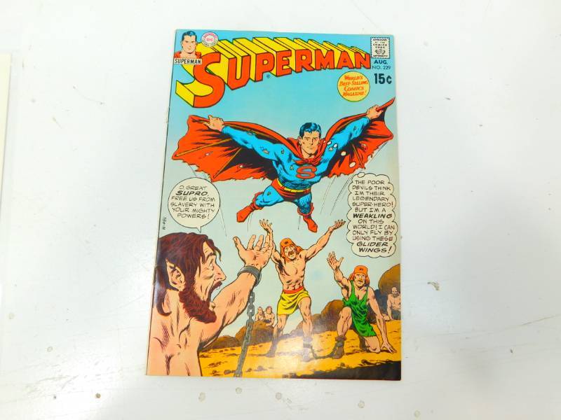 lot 42 image: Superman #229 High Grade Comic Book 1970