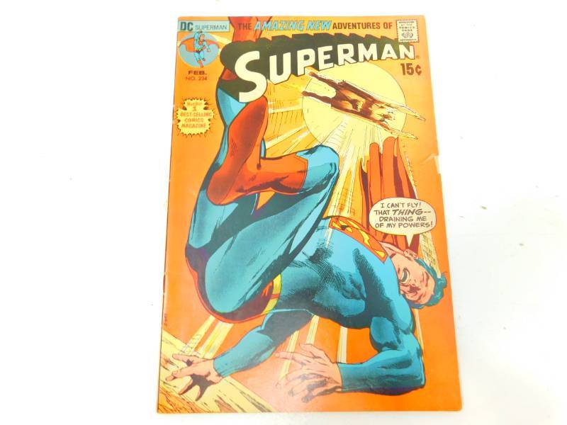 lot 41 image: Superman #234 High Grade Comic Book 1971