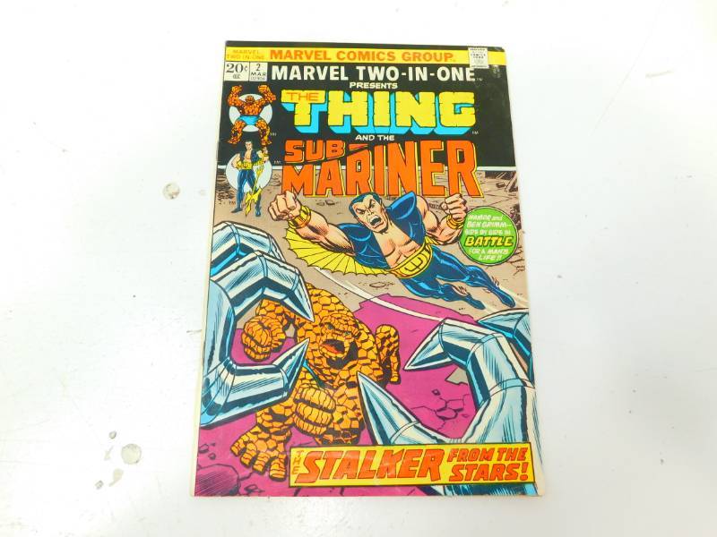 lot 39 image: Marvel Two-in-One #2 1973 Comic Book