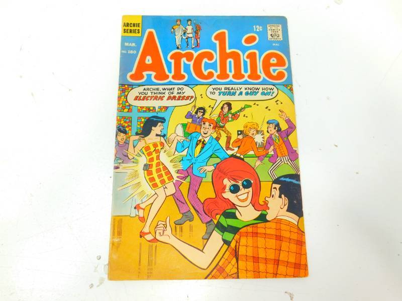 lot 38 image: Archie Comic Book #180 High Grade 1968