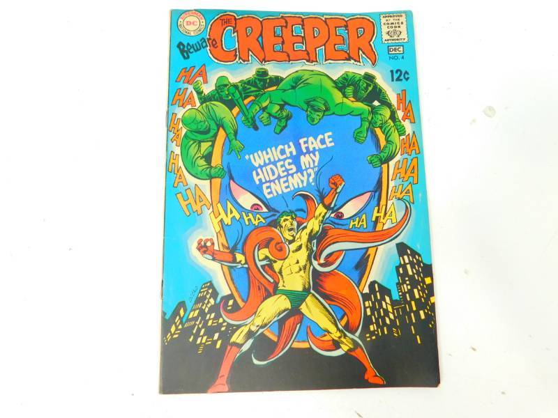 lot 36 image: Beware the Creeper #4 Comic Book High Grade 1968
