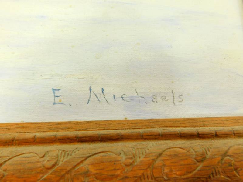 lot 62A image: E. Michaels MN Artist. Winter