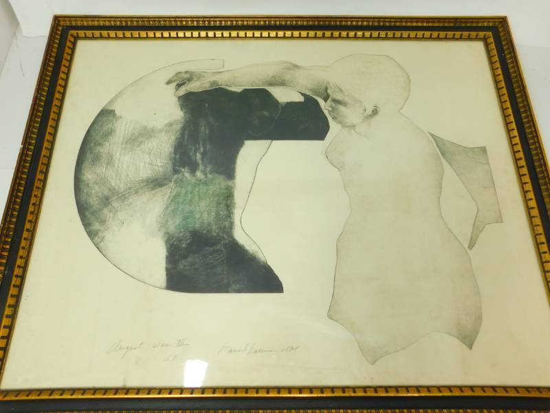 lot 67 image: Daniel Dillman pencil signed AP (Artist Proof)