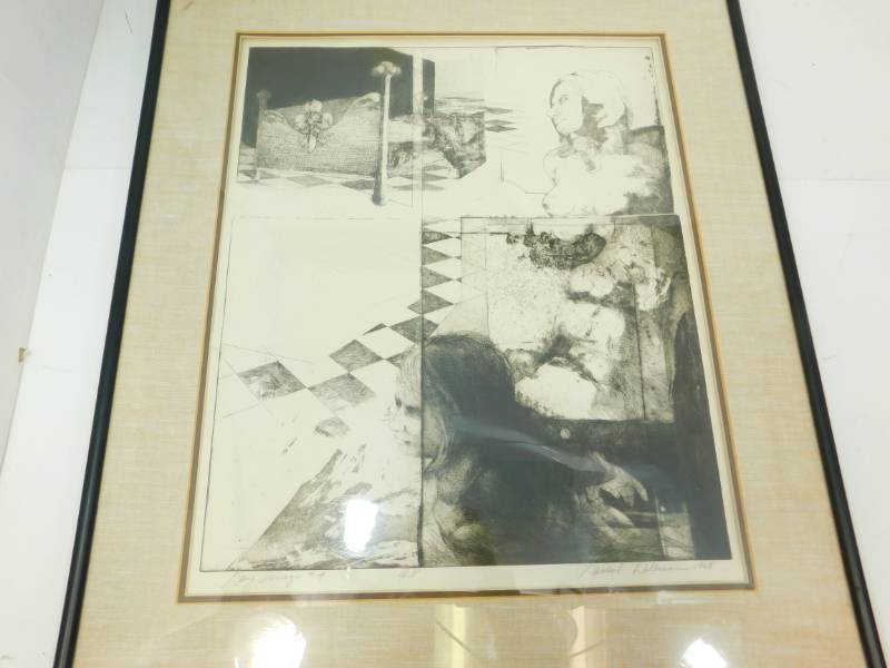 lot 66 image: Daniel Dillman pencil signed AP (Artist Proof)