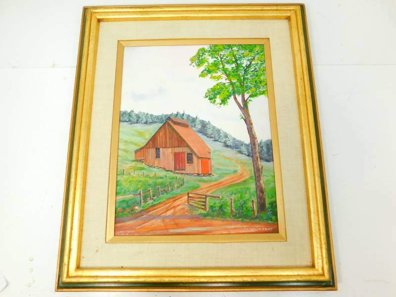 lot 58 image: J. Waedenkin Barn 1976