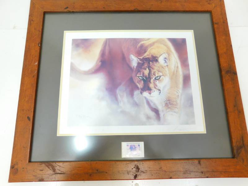 lot 65 image: Dustin Van Wechel Signed Framed Print