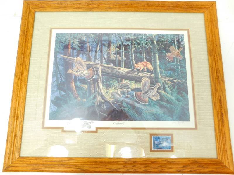 lot 64 image: Ken Zylla Outfoxed Commemorative Print