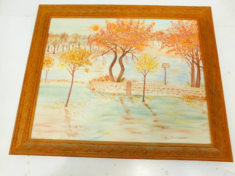 lot 62 image: E. Michaels MN Artist  Fall