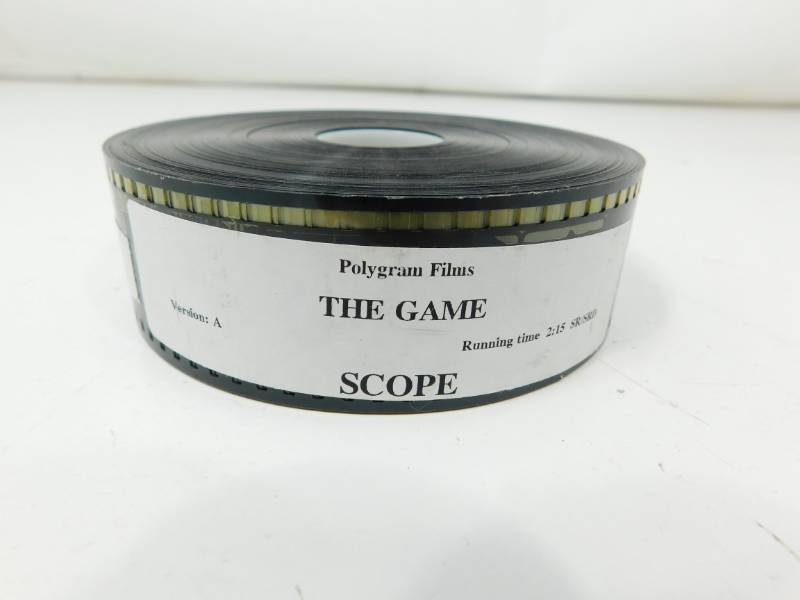 lot 79 image: The Game (Michael Douglas) 35 MM Film Movie Trailer - New, Scope