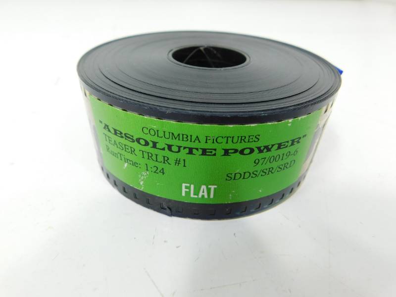 lot 81 image: Absolute Power 35 MM Film Movie Trailer - New, Flat