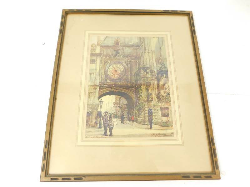 lot 101 image: George H. Dowling La Grosse Hamlagen Roven Paris Print