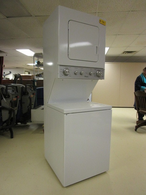 STACKING WASHER AND DRYER