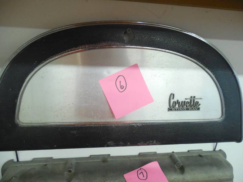 lot 6 image: 1963-67 CORVETTE GLOVE BOX DOOR