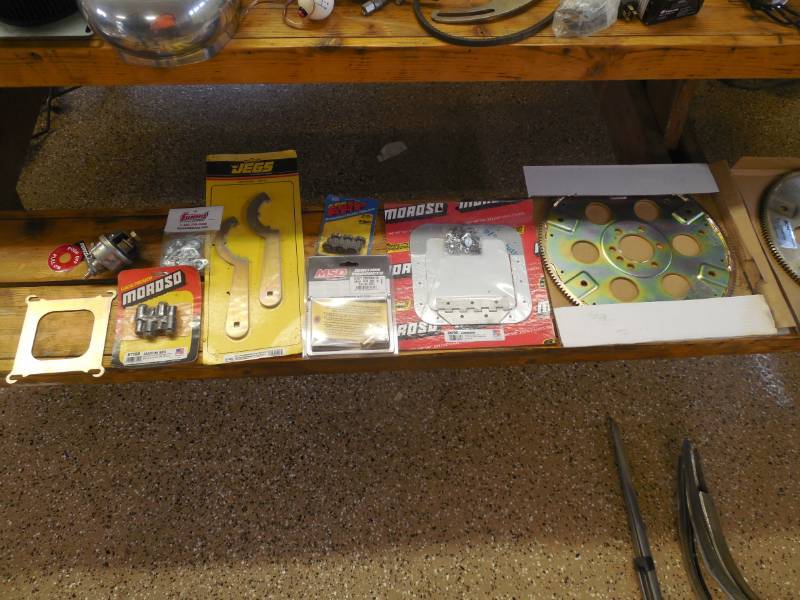 lot 83 image: ASSORTED RACE CAR LOT OF PARTS - NEW