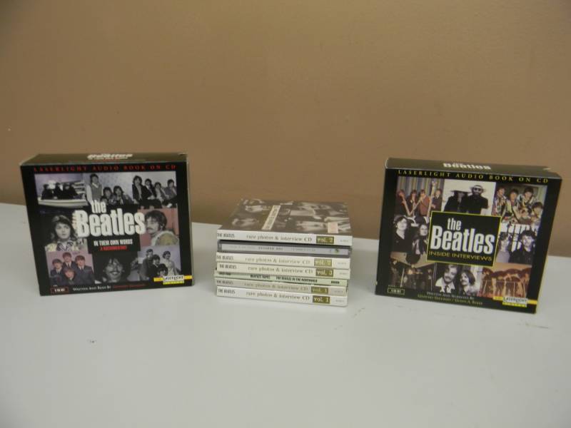 lot 108 image: BEATLES CD COLLECTION - SEE PICTURES