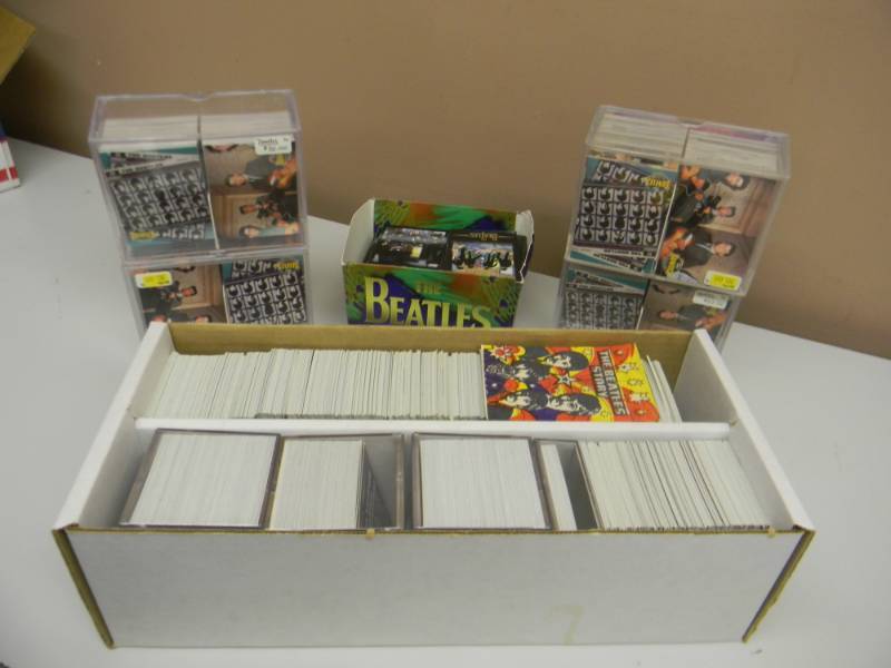 lot 112 image: LARGE COLLECTION OF BEATLES COLLECTORS CARDS - SEE PICTURES