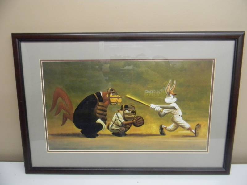 Kansas City Royals Baseball Bugs Bunny 11'' x 17'' Art Poster