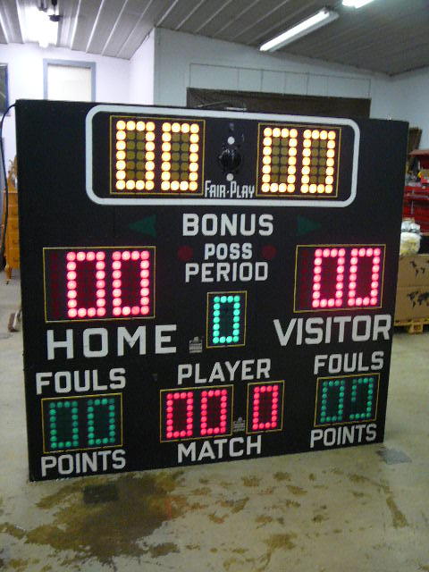 Electronic Score Board & Control Box
