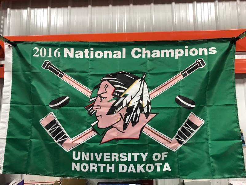UND Fighting Sioux 3 x 5 Championship Flag
