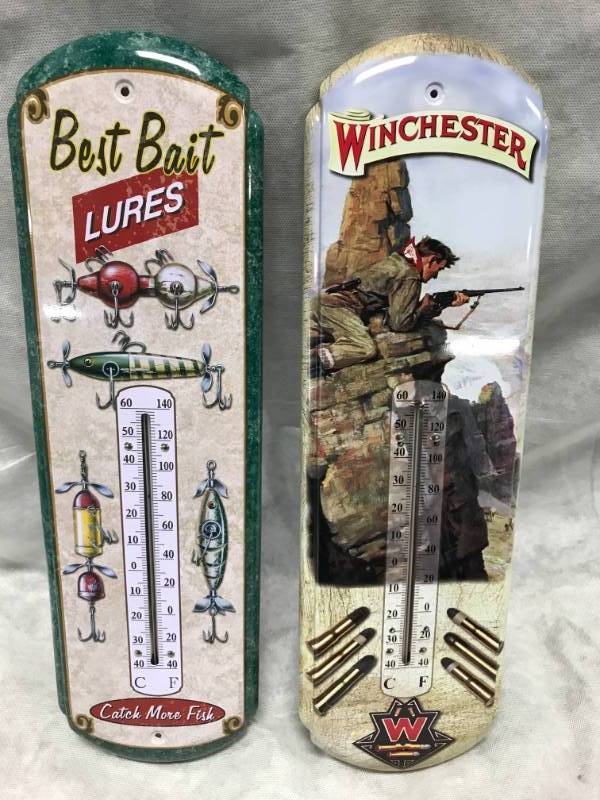 Lot of 2 indooroutdoor thermometers