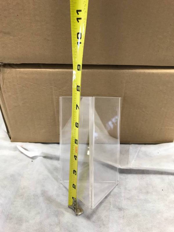 Lot of 40 Table Top Acrylic Menu Sign Holders