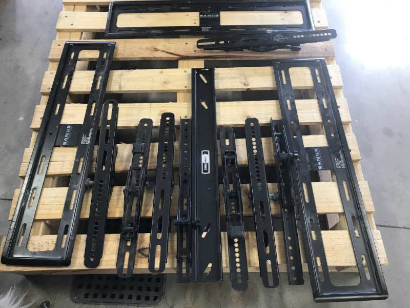 Large Lot of Television Mounting Brackets