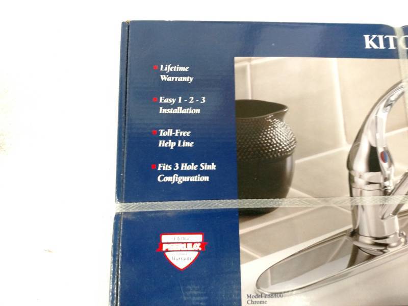 lot 27 image: Peerless P88400 Kitchen Faucet...