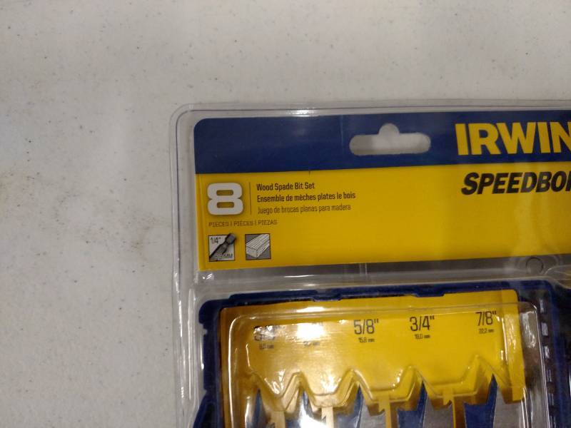 lot 46 image: Irwin Speedbor 8 pc. Wood Spade Bit...