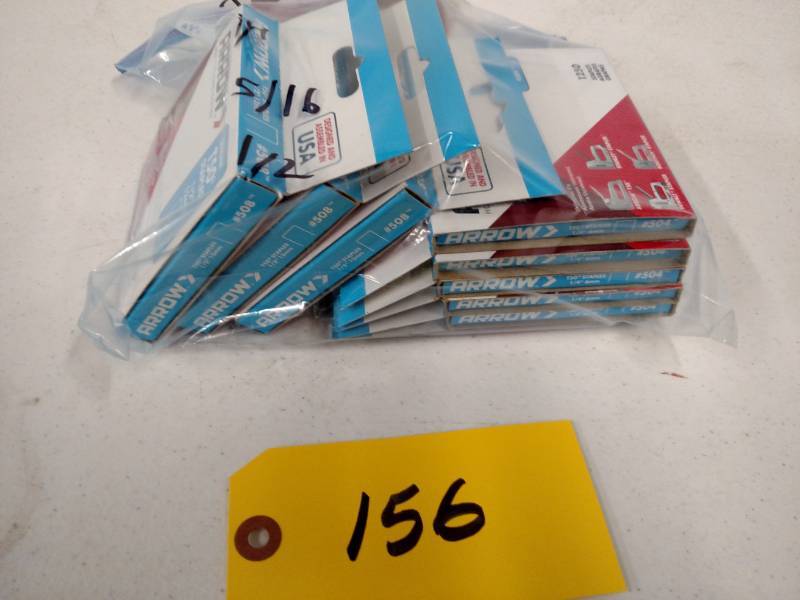 lot 156 image: Asstd T50 Staples...