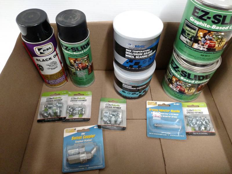 lot 300 image: Asstd Grease, Lube, & Fittings...