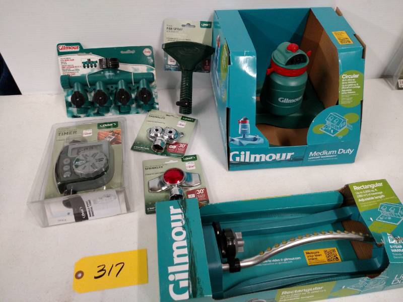 lot 317 image: Asstd Water Hose Accessories...
