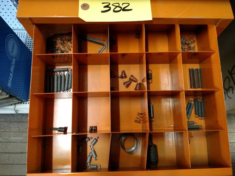 lot 382 image: (2) Cabinets with Push & Pull Sprin...