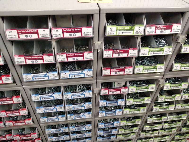 lot 406 image: (8) Cabinets with Asstd Hardware...