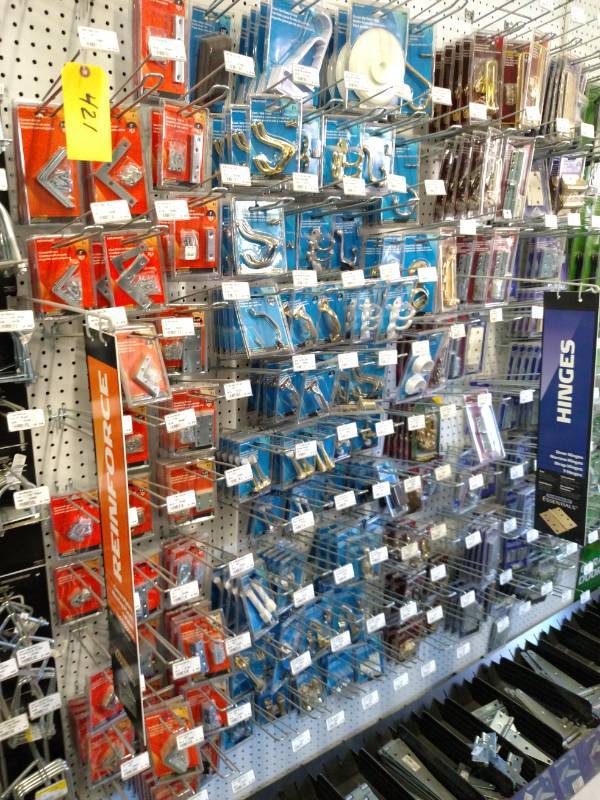 lot 421 image: Hooks, Braces, Deadbolts, & Misc...