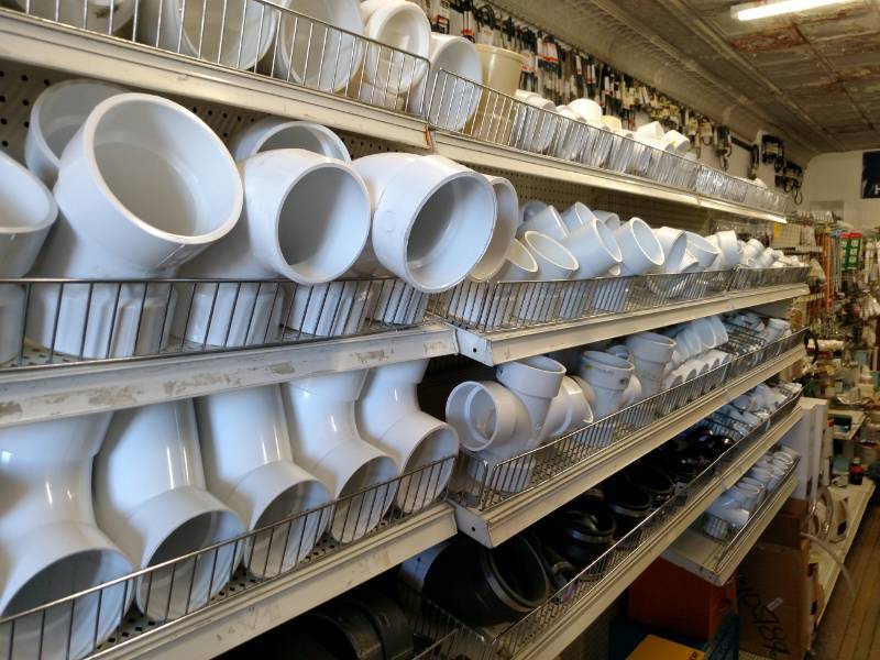 lot 454 image: Asstd PVC Fitting & Flex Couplings...