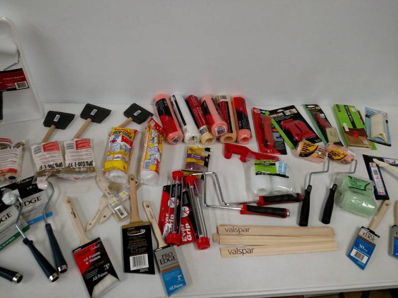 lot 470 image: Asstd Painting Tools & Supplies...