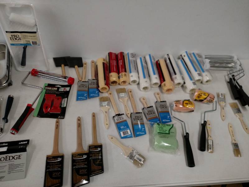 lot 471 image: Asstd Painting Tools & Supplies...