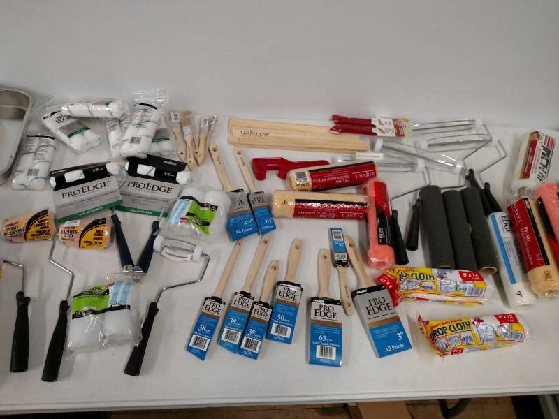 lot 472 image: Asstd Painting Tools & Supplies...