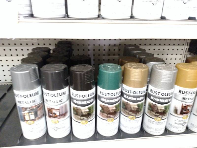 lot 485 image: Approx. (50) Asstd Rustoleum Paint...