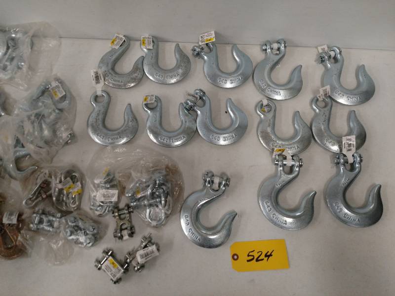lot 524 image: Asstd Hooks & Misc...