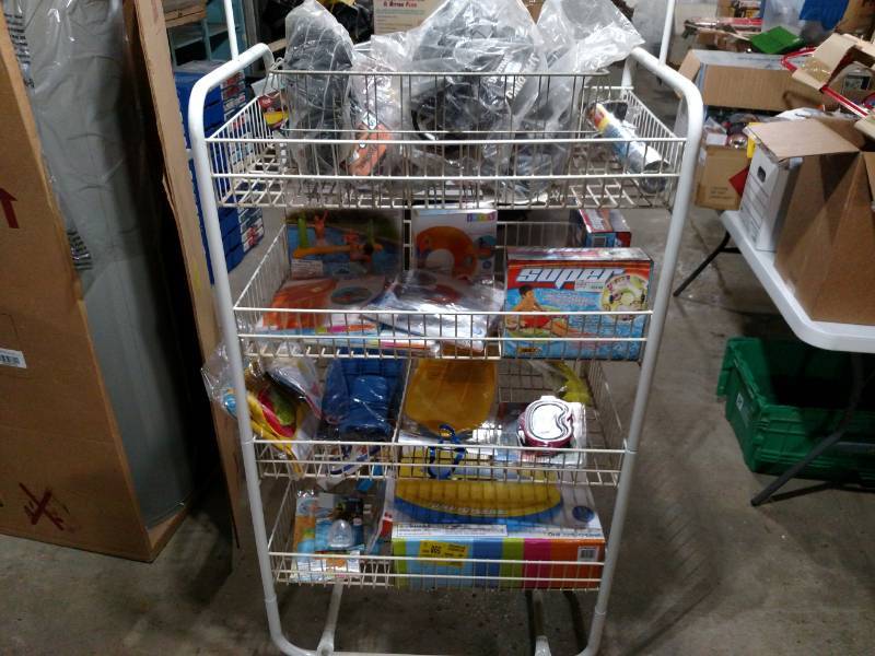 lot 537 image: Asstd Sports Items, Toys & Cart...