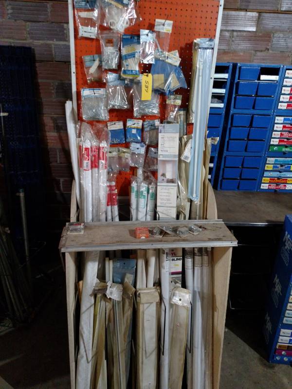 lot 539 image: Asstd Shade, & Misc. with Shelf...