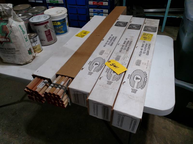 lot 541 image: Asstd Dowels...