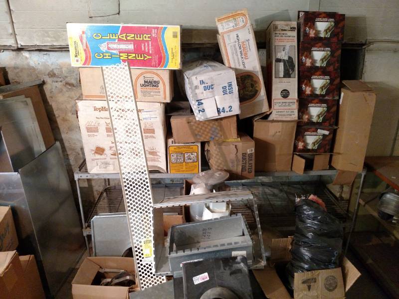 lot 578 image: Asstd Roof Flanges & Chimney Parts...