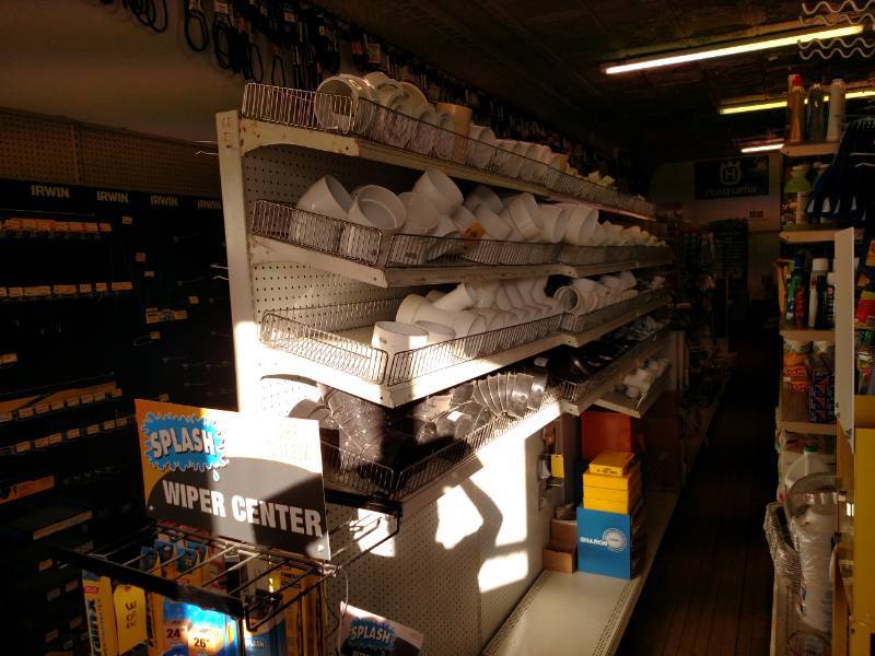 lot 605 image: Row of Streeter Shelving, Includes ...