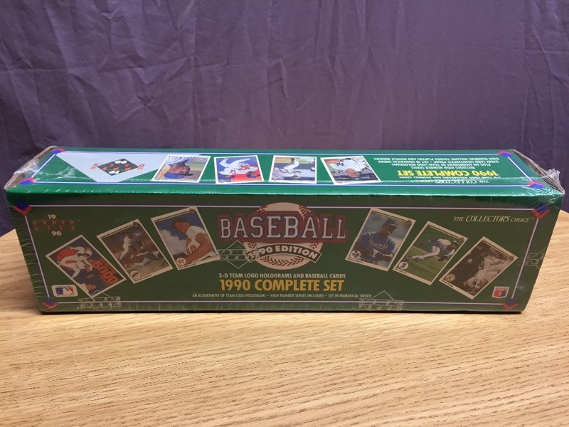 lot 149 image: 1990 Upper Deck Baseball Factory Sealed Set