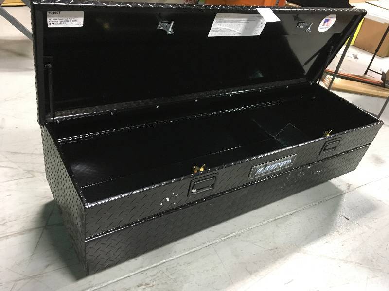 lot 79 image: LUND 60 in. Flush Mount Truck Tool Box  in good condition