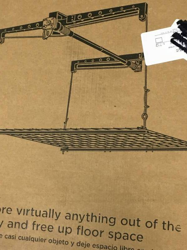 lot 81 image: Racor 250 lb. HeavyLift Ceiling Mount Storage Platform not used