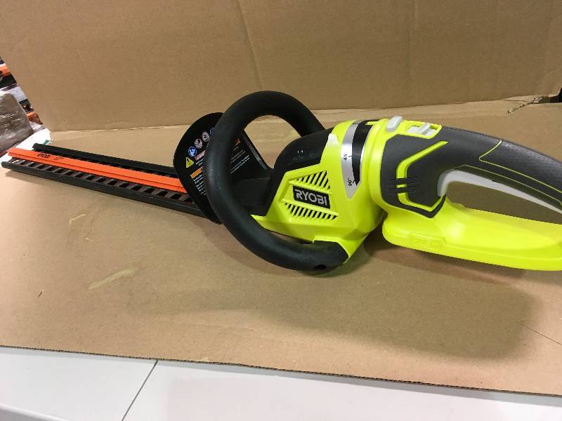 lot 2 image: Ryobi P2606 22 Cordless 18v Hedge Trimmer  in good condition