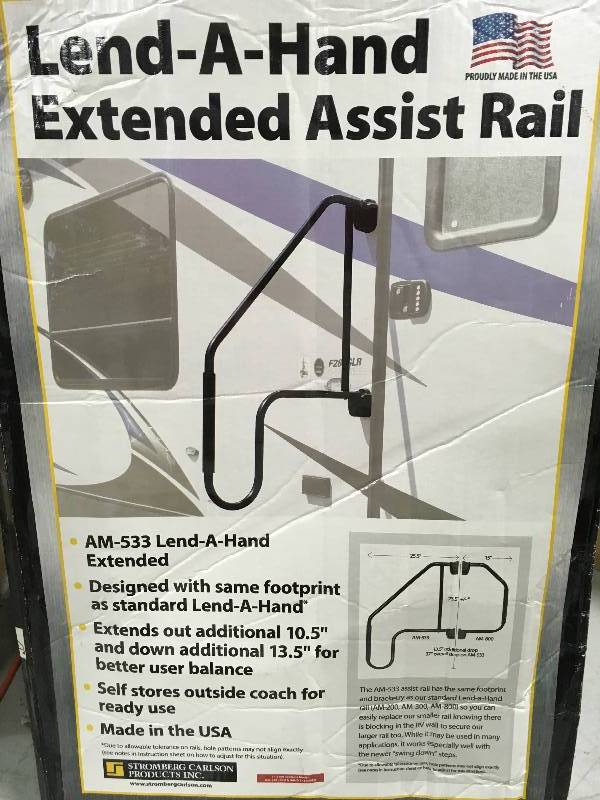 lot 89 image: Stromberg Carlson AM-533 Lend-A-Hand Extended Assist Rail